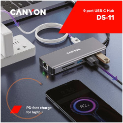 CANYON 9 in 1 USB C hub