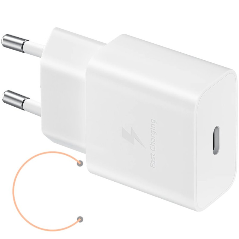Samsung 15W Fast Charging USB-C Wall Charger White 