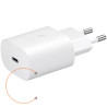 Samsung 25W Super Fast Charging USB-C Wall Charger White 
