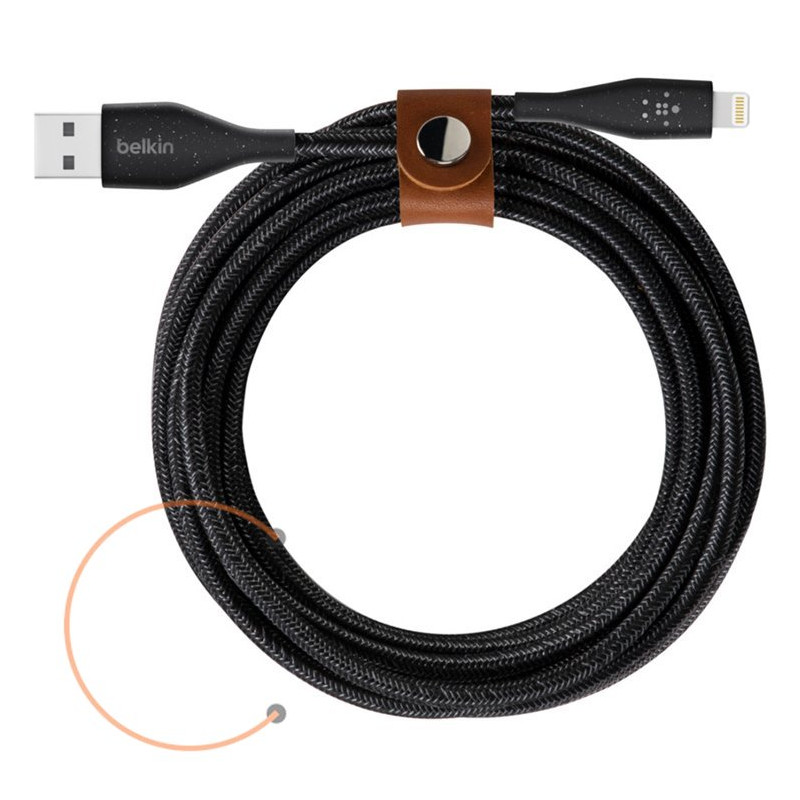 Belkin DuraTek Plus Lightning to USB-A Cable with Strap