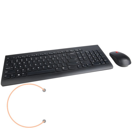 Lenovo 510 Wireless Combo Keyboard & Mouse - US English 