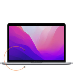 Apple 2022 M2 MacBook Pro 13.3-inch Retina display/ M2 chip 8-core CPU and 10-core GPU/ 8GB unified memory/ 256GB SSD/ macOS/ 2x