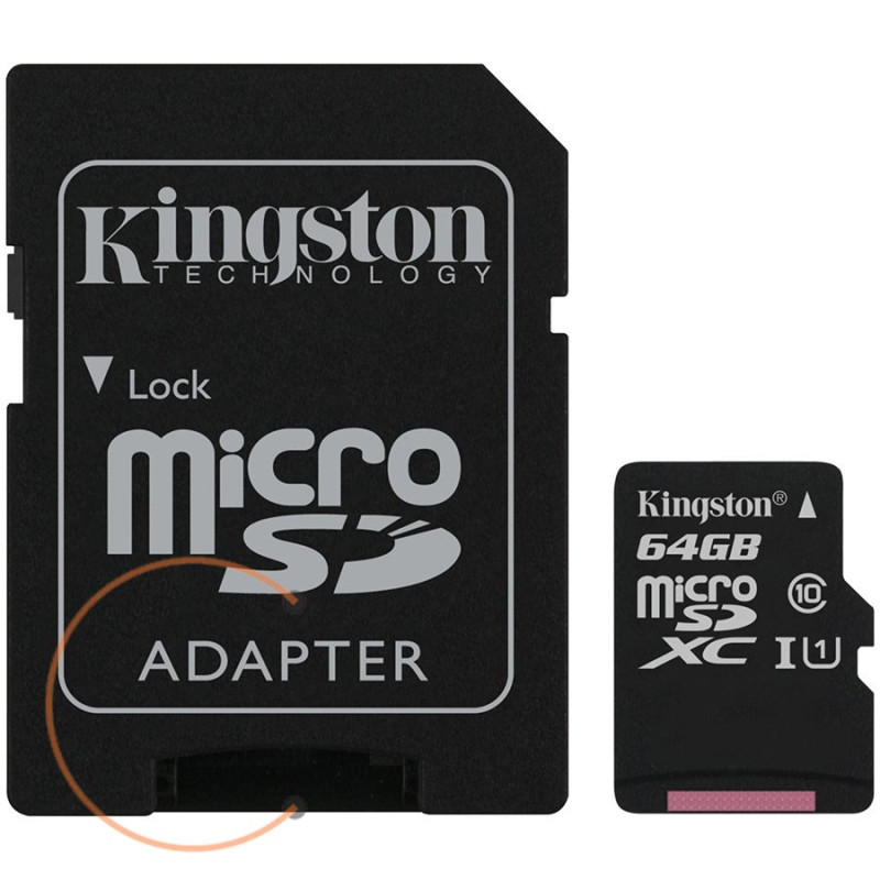 KINGSTON Memory Flash SDCS2/64GB