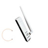 NIC TP-Link TL-WN722N, USB 2.0 Adapter, 2,4GHz High Gain Wireless N 150Mbps, Detachable Omni Directional Antenna 1 x 4dBi 