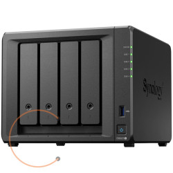 Synology DiskStation DS923+, Tower, 4-Bays 3.5'' SATA HDD/SSD, 2 x M.2 2280 NVMe SSD slot, CPU AMD R1600 2-core 2.6 