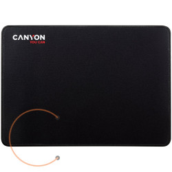 CANYON MP-4, Mouse pad,350X250X3MM,Multipandex,fully black with our logo 