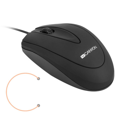 CANYON CM-1 wired optical Mouse with 3 buttons