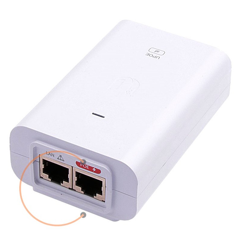 U-POE-AF is designed to power 802.3af PoE devices. U-POE-AF delivers up to 15W of PoE that can be used to power U6-Lite-EU and o