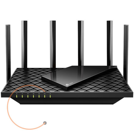 TP-Link Archer AX72 AX5400 Dual-Band Gigabit Wi-Fi 6 Router, 574 Mbps 