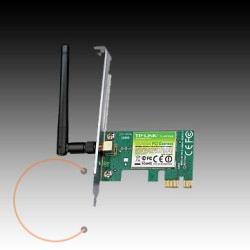 NIC TP-Link TL-WN781ND,  PCI Express Adapter, 2,4GHz Wireless N 150Mbps, Detachable Omni Directional Antenna 1 x 2dBi 