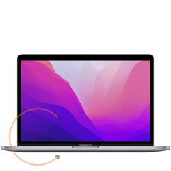 Apple 2022 M2 MacBook Pro 13.3-inch Retina display/ M2 chip 8-core CPU and 10-core GPU/ 8GB unified memory/ 512GB SSD/ macOS/ 2x