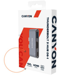 CANYON DS-1 Multiport Docking Station with 3 port