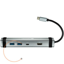 CANYON DS-3 Multiport Docking Station with 4 ports:1*Type C male+1*Type C female+2*USB3.0+1*HDMI