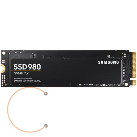 Samsung SSD 980 500GB M.2 PCIE Gen 3.0 NVME PCIEx4