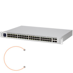 USW-48-PoE is 48-Port managed PoE switch with 