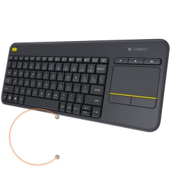 LOGITECH K400 Plus Wireless Touch Keyboard