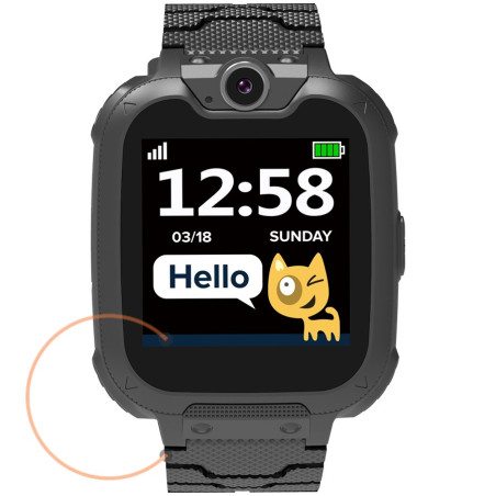 CANYON Tommy KW-31, Kids smartwatch, 1.54 inch colorful screen, Camera 0.3MP, Mirco SIM card, 32+32MB, GSM